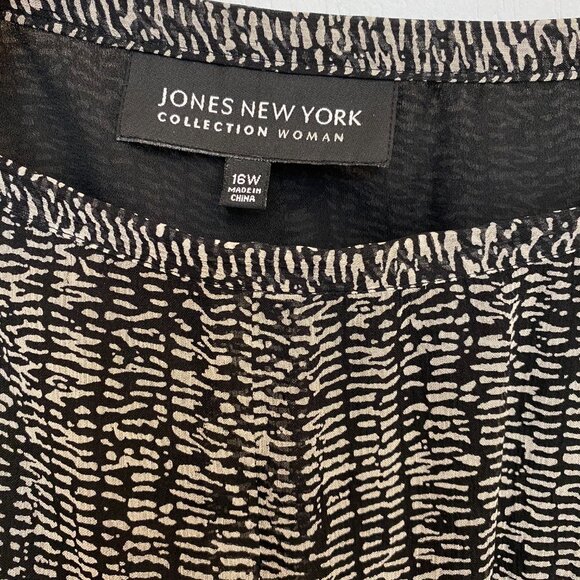 SILK JONES NEW YORK Women's Skirt Fully Lined Fit and Flare size 16W - Picture 4 of 7